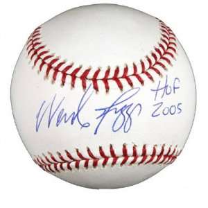  Wade Boggs Autographed Baseball with HOF 2005 