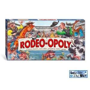Rodeo Opoly Board Game   2 to 6 Players