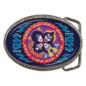  KISS Rock and Roll Over Belt Buckle
