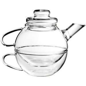 Bormioli Roccos Drink Pleasure Teapot/ Cup for One  