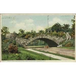  Viaduct Over Lower Boulevard, Rockefeller Park, Cleveland, Ohio 1908