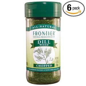 Frontier Culinary Spices Dill Weed Cut and Sifted, 0.35 Ounce Bottles 
