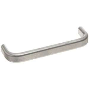 Aluminum Metric Pull Handle with Threaded Holes, Rectangle Grip 