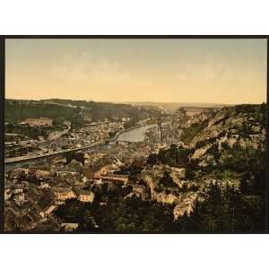  Dinant,Wolloon,Wollonia,River Meuse,Namur,Belgium,c1895 