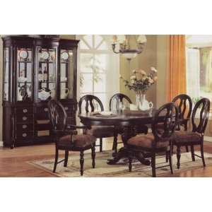  Heritage 7pc Oval Dining Room Table Set