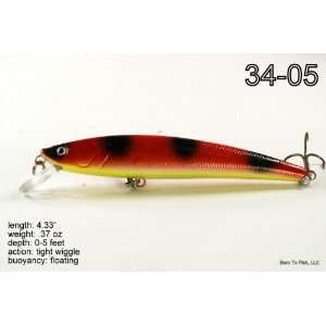   Snake Minnow Crankbait Fishing Lure for Northern Pike Sports