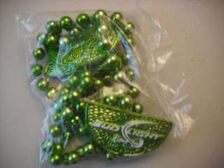 Bud Light LIME MARDIS GRAS Green PARTY Beads Necklace NIP*FREE SHIP 