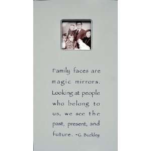  Family Faces Rectangle Picture Frame Baby