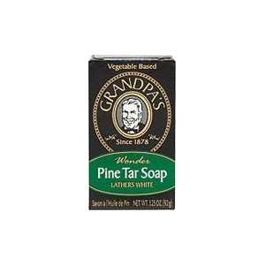  Grandpas Pine Tar Bar Soap 3.25 oz PINE TAR Bar Beauty