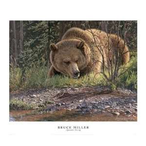  Bruce Miller   September Grizzly Giclee Canvas