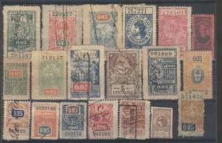 Argentina Very Old Stamps Revenues x 19 Very Nice L@@K  