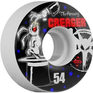  Bones Creager STF Magic 54mm Skateboard Wheels (Set Of 4 