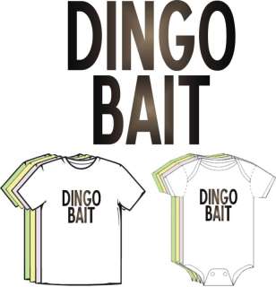 Dingo Ate My Baby Funny Baby Clothes Boy Girl T shirt  