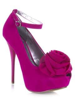   Platfrom Stiletto High Heel Pump pink Fuchsia neutral206  
