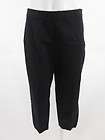 NWT FABRIZIO GIANNI Black Cropped Skinny Pants 2 $160  