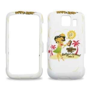 Betty Boop White Hula Dress LG Optimus S LS670 Snap on Cell Phone Case 