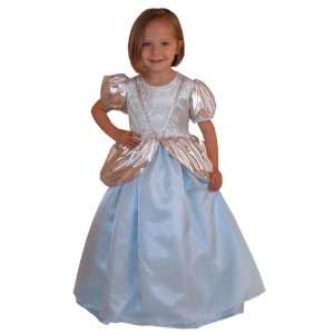    Deluxe Cinderella Girls Costume Dress Up Halloween 