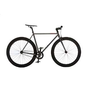 Pure Fix Cycles Sierra Fixed Gear Bike, 58 cm/Large, Raw with Black 