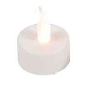 Oriental Trading 91/5004 White Battery Operated Tea Light Candle