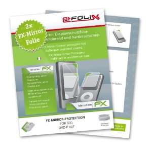 atFoliX FX Mirror Stylish screen protector for SEG DVD P 607 / DVD 