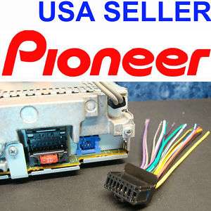 PIONEER WIRE HARNESS POWER PLUG CLIP DVD TV LCD INDASH  