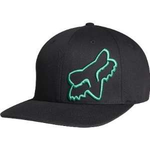  Muggin Flexfit Hat [Black/Green] S/M Black/Green S/M 