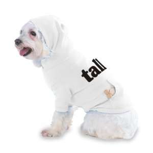  tall Hooded T Shirt for Dog or Cat X Small (XS) White Pet 