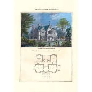  A Tudor Cottage, Elizabethan 20x30 poster