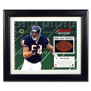  Brian Urlacher Chicago Bears Photograph with Game Used 