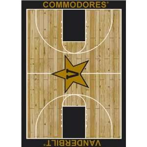  Vanderbilt Commodores NCAA Homecourt Area Rug by Milliken 