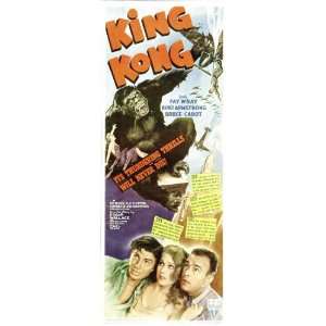  King Kong Movie Poster (14 x 36 Inches   36cm x 92cm) (1933 