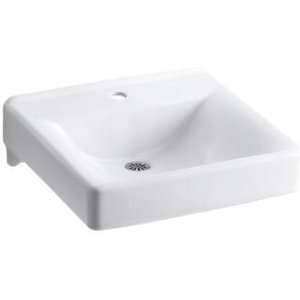 Kohler K 2084 N 0 White Soho Soho 20 Wall Mounted Bathroom Sink with 