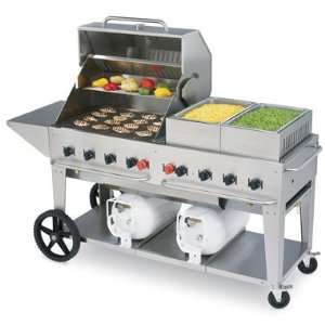  Crown Verity CCB 60PKG 69 Club Grill/Steamer Combo 