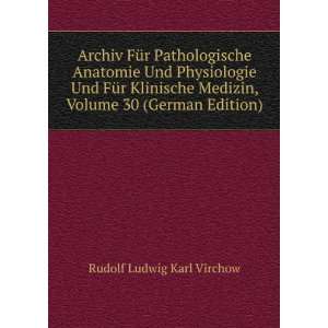   Medizin, Volume 30 (German Edition) Rudolf Ludwig Karl Virchow Books