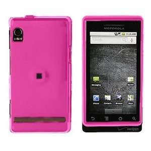  Motorola Droid A855 PDA Cell Phone Solid Hot Pink 