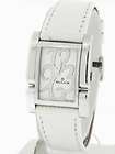 Milus Ladies MOP Dial White Leather Band Watch