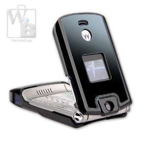  Lux Motorola Moto Razr V3 V3C Metal Cell Phone Case   Blue 