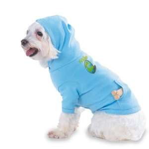 Walker Rocks My World Hooded (Hoody) T Shirt with pocket for your Dog 