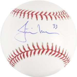  Justin Morneau Autographed Baseball 