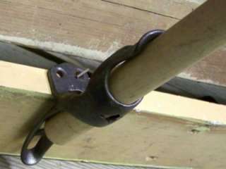 Old Antique Horse & Buggy Carriage Whip Bracket Holder 1850s to early 