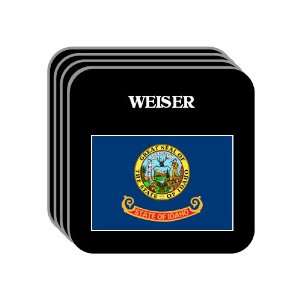  US State Flag   WEISER, Idaho (ID) Set of 4 Mini Mousepad 