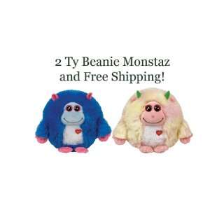  Ty Beanie Monstaz 2012 Collection   Lola and Jerry Toys 