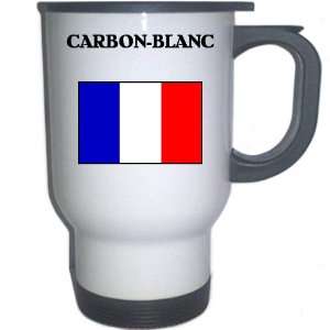  France   CARBON BLANC White Stainless Steel Mug 