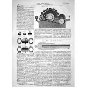  ENGINEERING 1862 WILLIAM TAYLOR CARDING ENGINES LANCASTER 