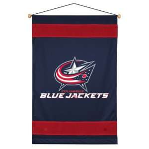  NHL Blue Jackets   Hockey Team Logo Wall Hanging Decor 