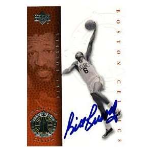  Bill Russell Autographed / Signed Upper Deck Card Sports 