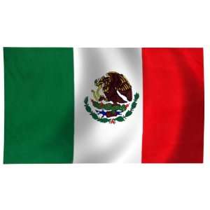  Mexico Flag 6X10 Foot Nylon PH Patio, Lawn & Garden