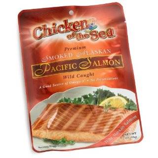 Chicken of the Sea Pacific Smoked Salmon Pouch, 3 Ounce Pouches (Pack 
