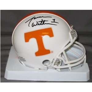 Jason Witten Signed Mini Helmet   Tennessee  Sports 