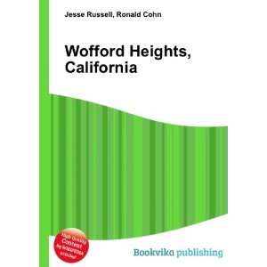  Wofford Heights, California Ronald Cohn Jesse Russell 